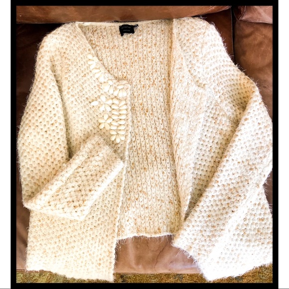 Cliché Beaded Fancy Long Sweater - Picture 8 of 8